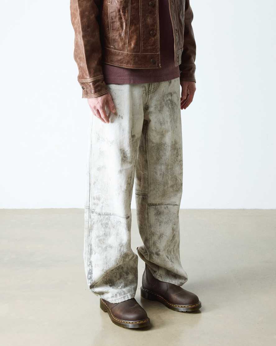 Chelsea boots 2976 Yellow Stitch en cuir Crazy Horse