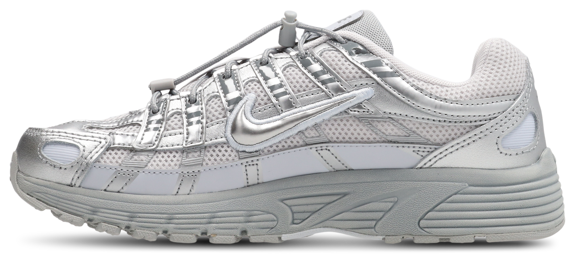 Nike P-6000 - Primaire-College Chaussures – Vast Grey-Lt Smoke Grey-Football Grey