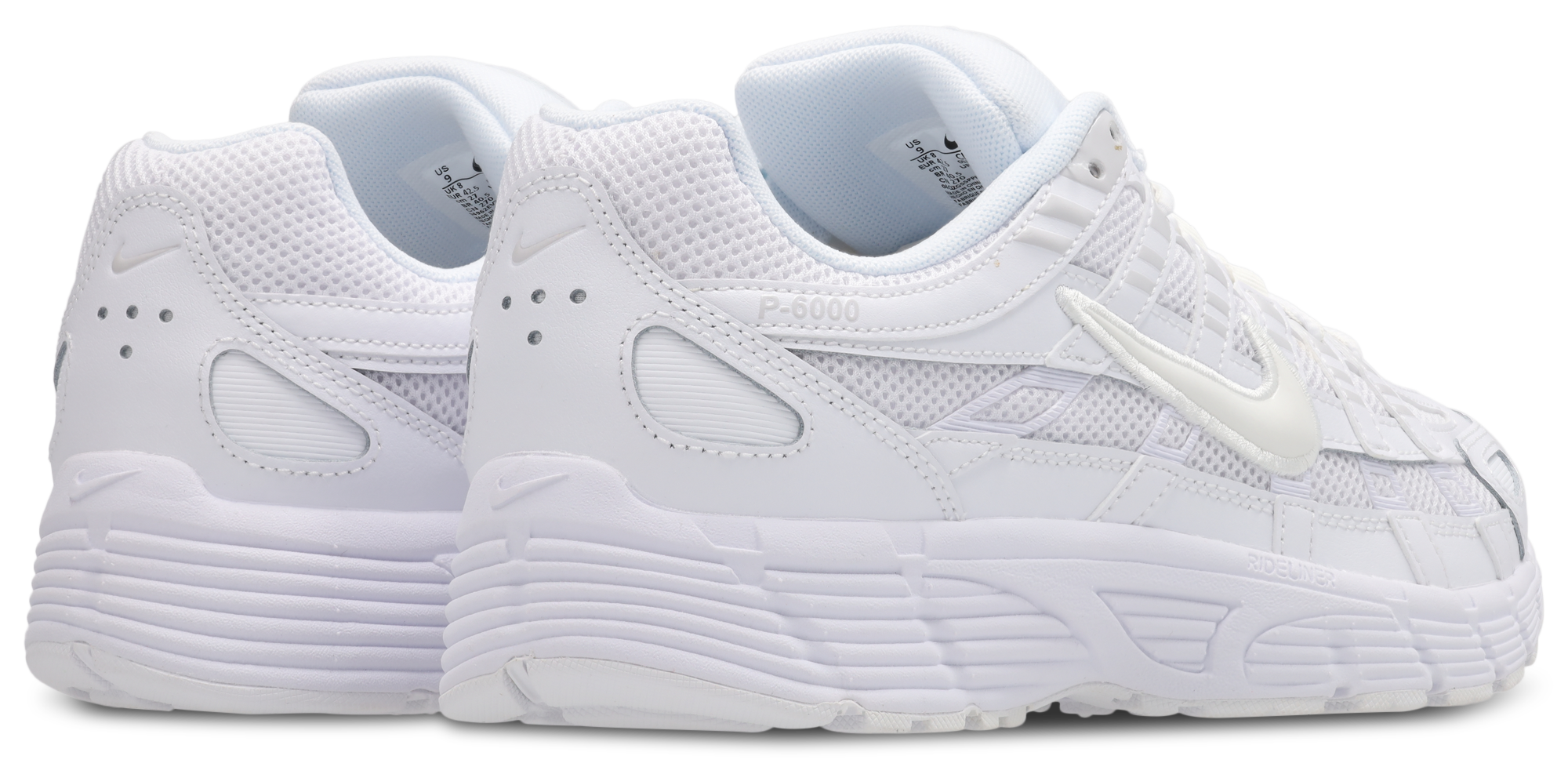 Nike P-6000 - Homme Chaussures – White-White-Platinum Tint