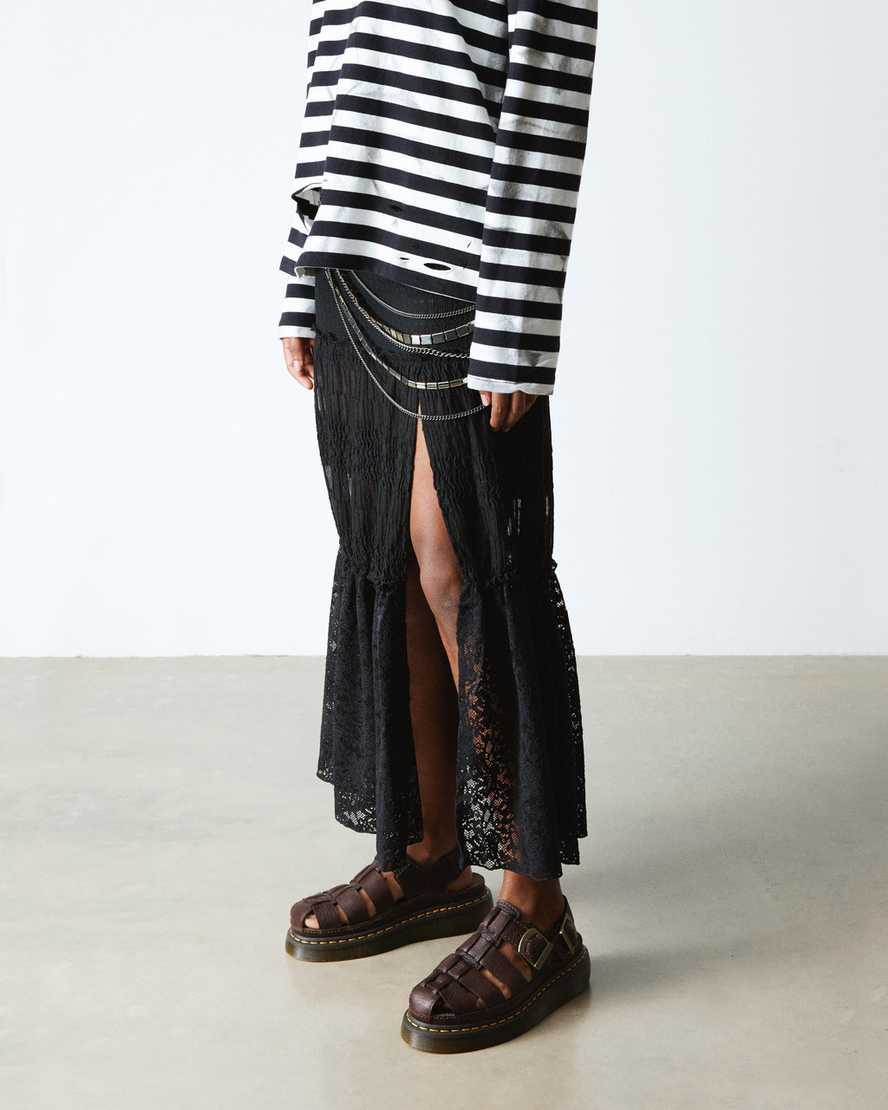 Sandales Wrenlie Fisherman en cuir Grizzly