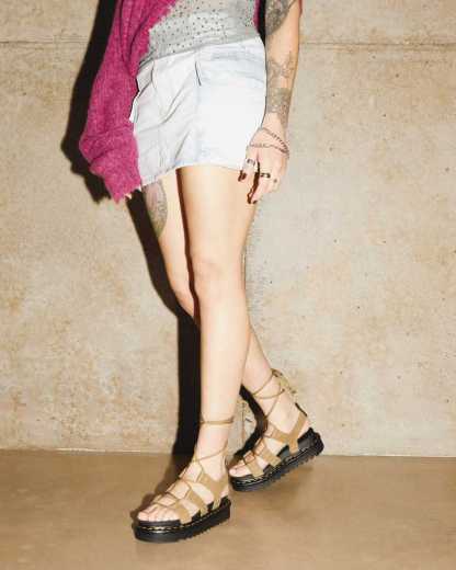 Sandales Nartilla en cuir Tumbled Nubuck