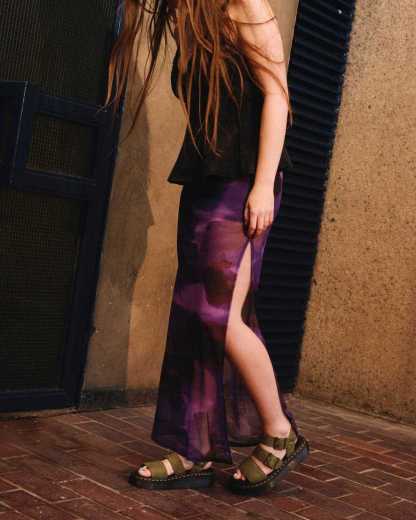 Sandales Gryphon Quad en cuir Grizzly