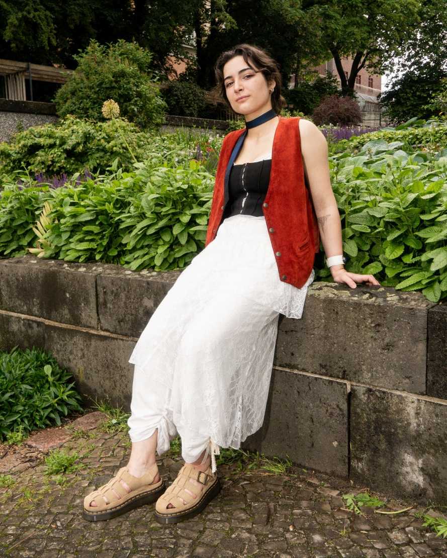 Sandales Wrenlie en daim Bronx