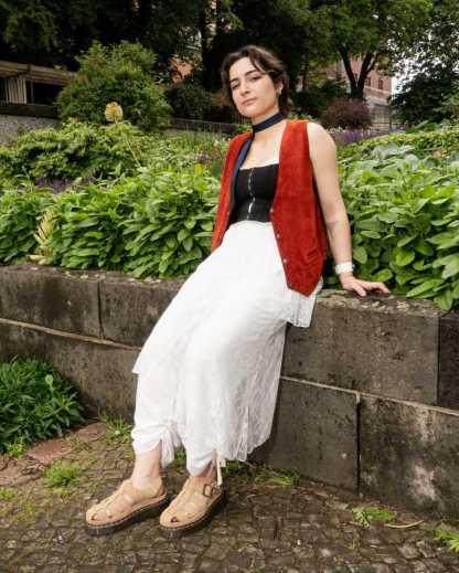 Sandales Wrenlie en daim Bronx