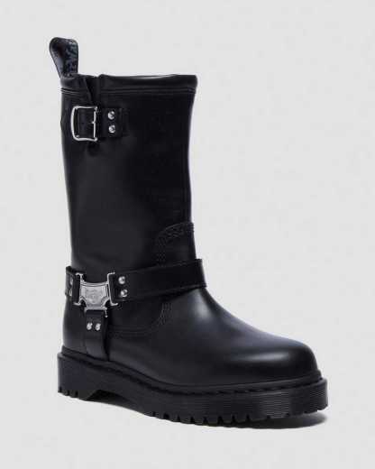 Biker boots montantes Anistone Hi en cuir