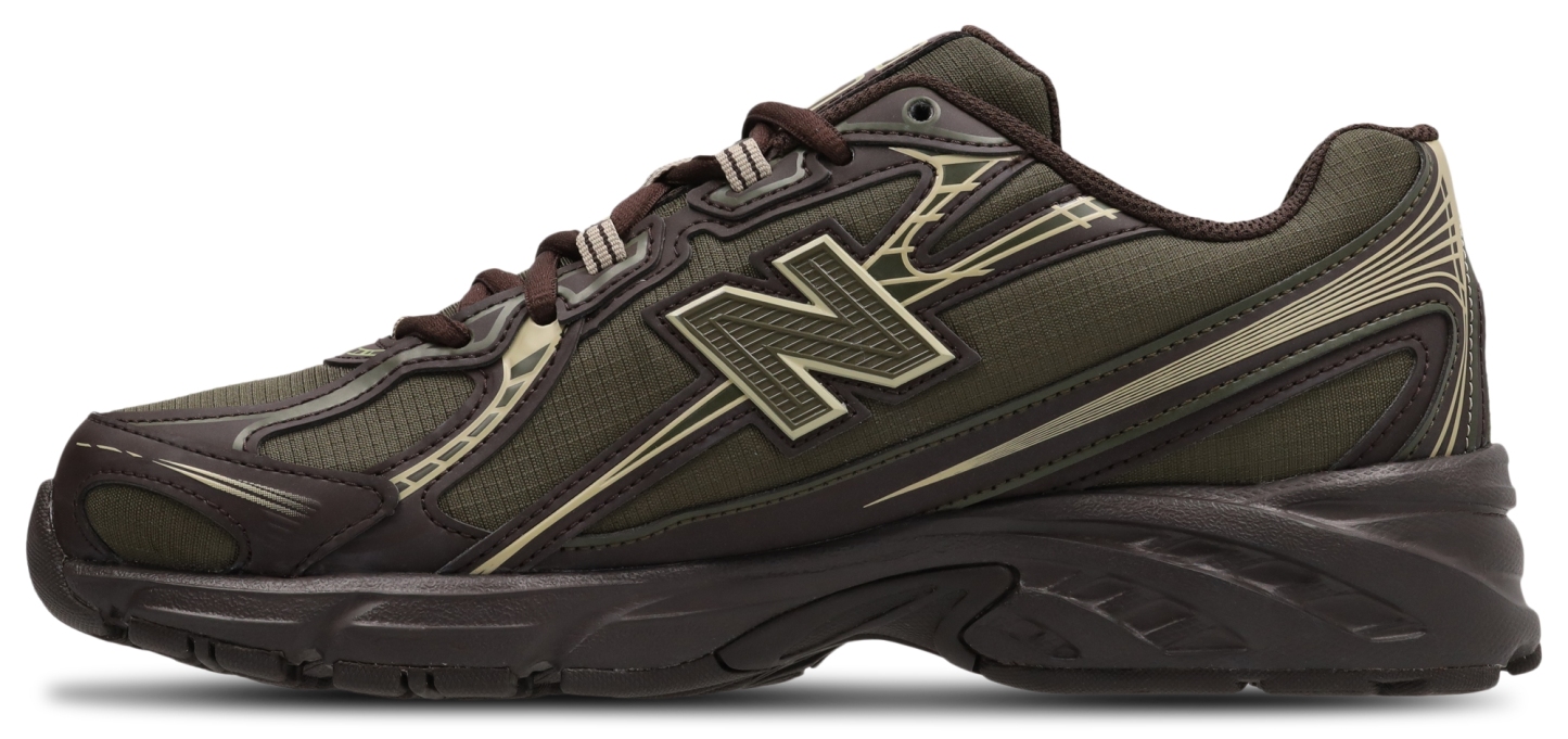 New Balance 740 - Homme Chaussures – Brown-Green