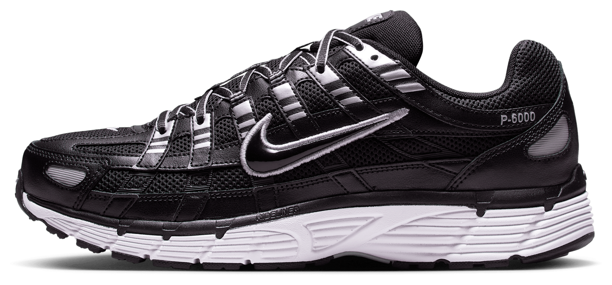 Nike P-6000 - Homme Chaussures – Black-Black-White