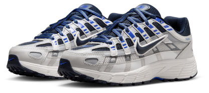 Nike P-6000 - Primaire-College Chaussures – Wolf Grey-Summit White