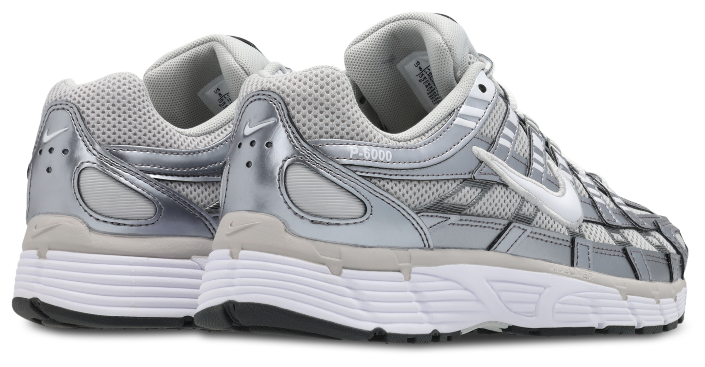 Nike P-6000 - Femme Chaussures – Grey Fog-White-Mtlc Cool Grey