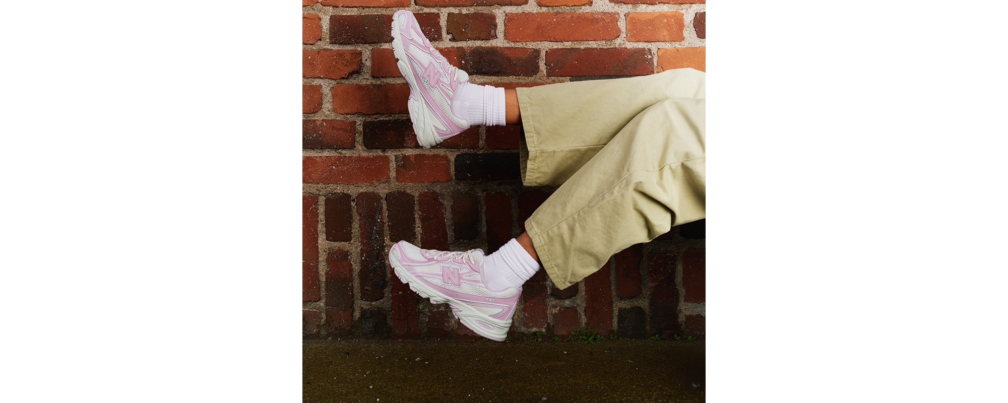 New Balance 740 - Femme Chaussures – Angora-Pink Chalk
