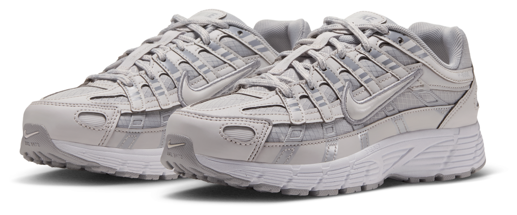 Nike P-6000 - Primaire-College Chaussures – Grey Fog-Platinum Tint-White