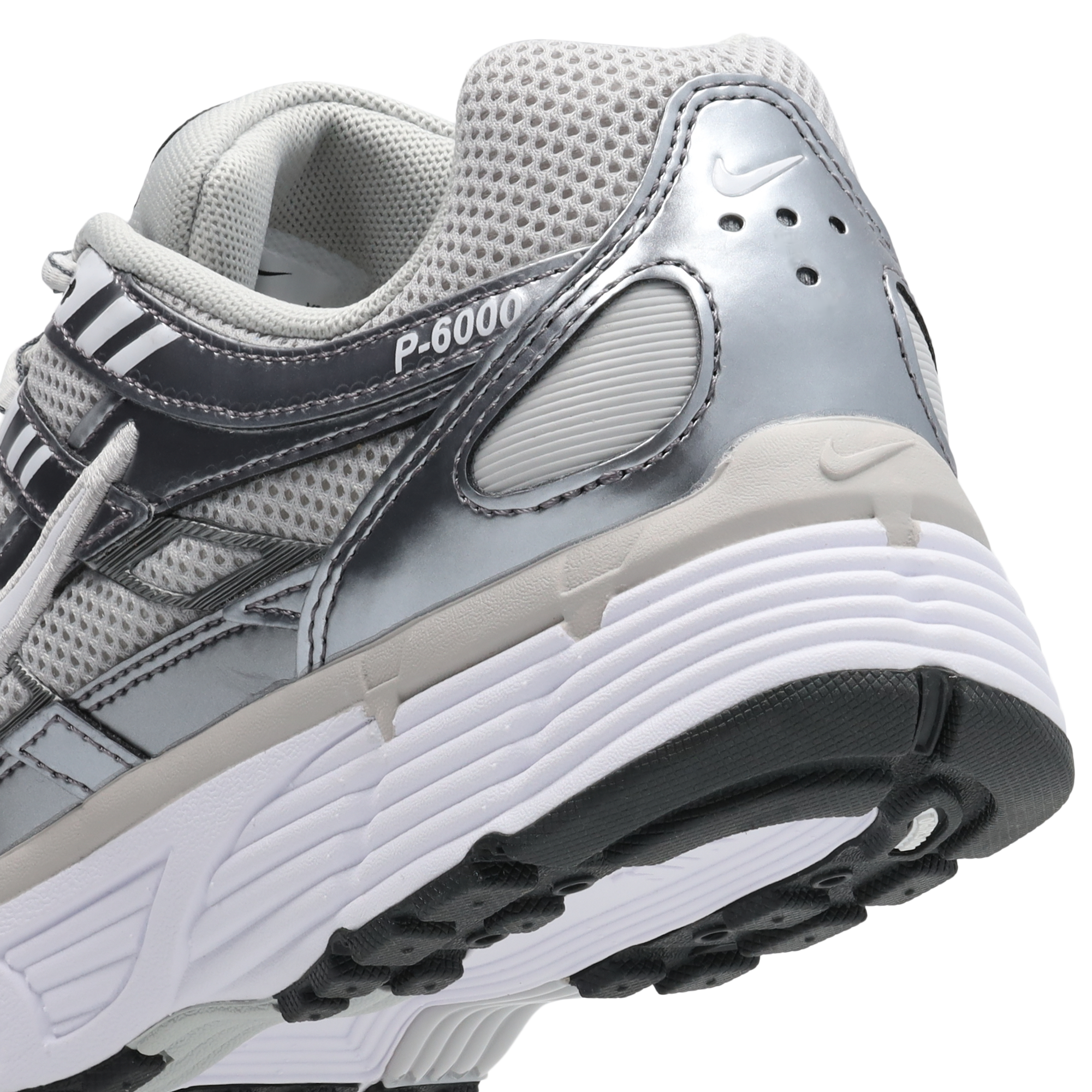Nike P-6000 - Femme Chaussures – Grey Fog-White-Mtlc Cool Grey