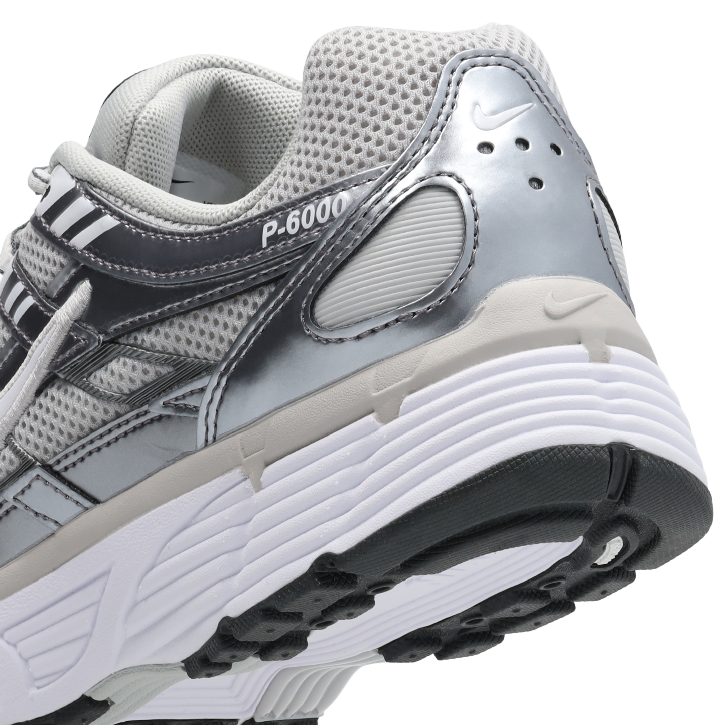 Nike P-6000 - Femme Chaussures – Grey Fog-White-Mtlc Cool Grey