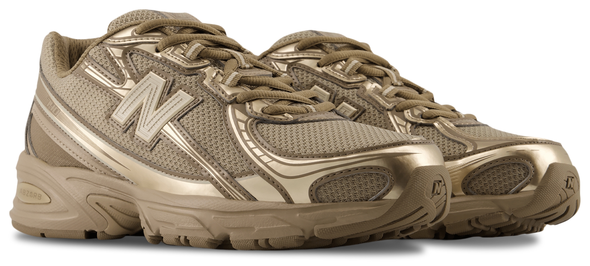 New Balance 740 - Femme Chaussures – Mushroom-Timberwolf