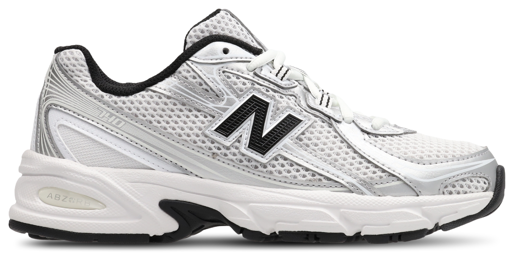 New Balance 740 - Primaire-College Chaussures – Silver Metalic-Black Nw