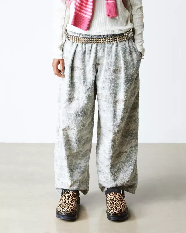 Mules plateformes Zebzag en daim à brides