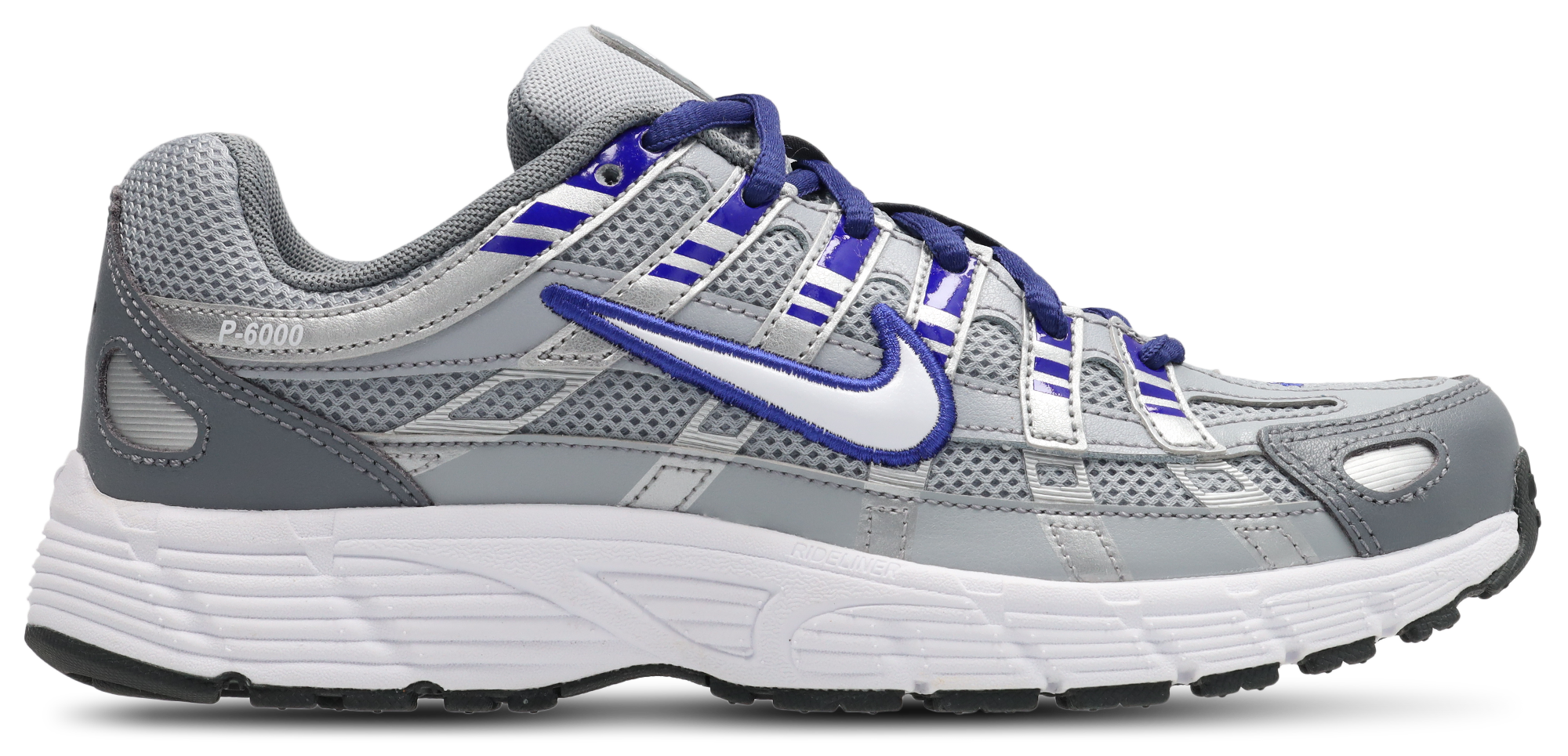 Nike P-6000 - Primaire-College Chaussures – Wolf Grey-White