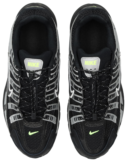 Nike P-6000 - Primaire-College Chaussures – Black-Black-Mtlc Silver