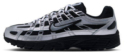 Nike P-6000 - Femme Chaussures – Black-Metallic Silver