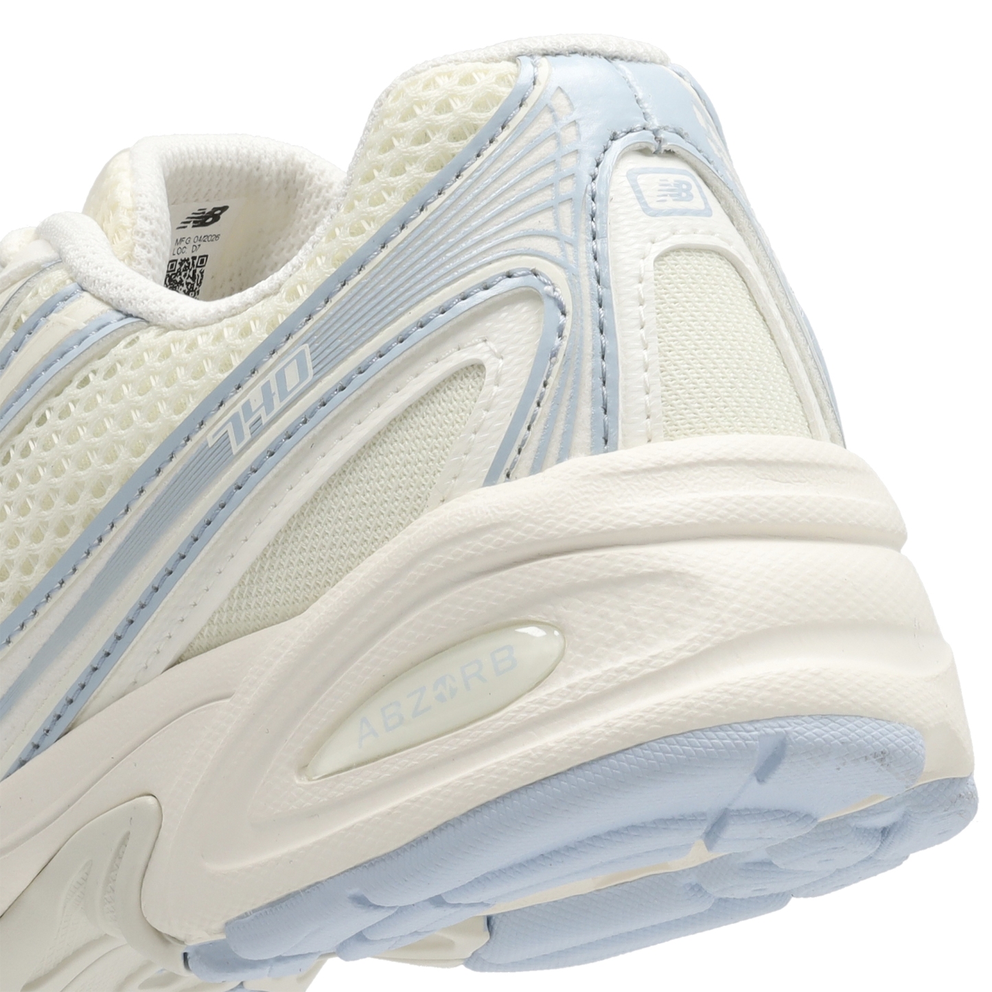 New Balance 740 - Primaire-College Chaussures – Angora-Sea Salt