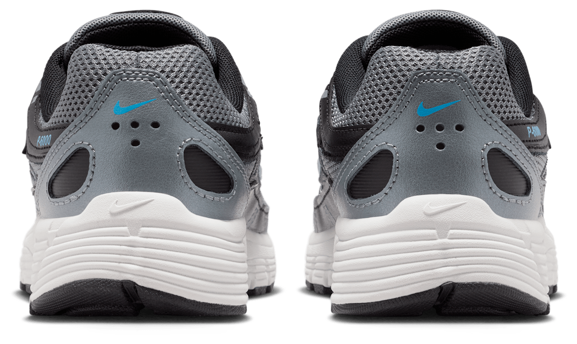 Nike P-6000 - Primaire-College Chaussures – Smoke Grey-Black