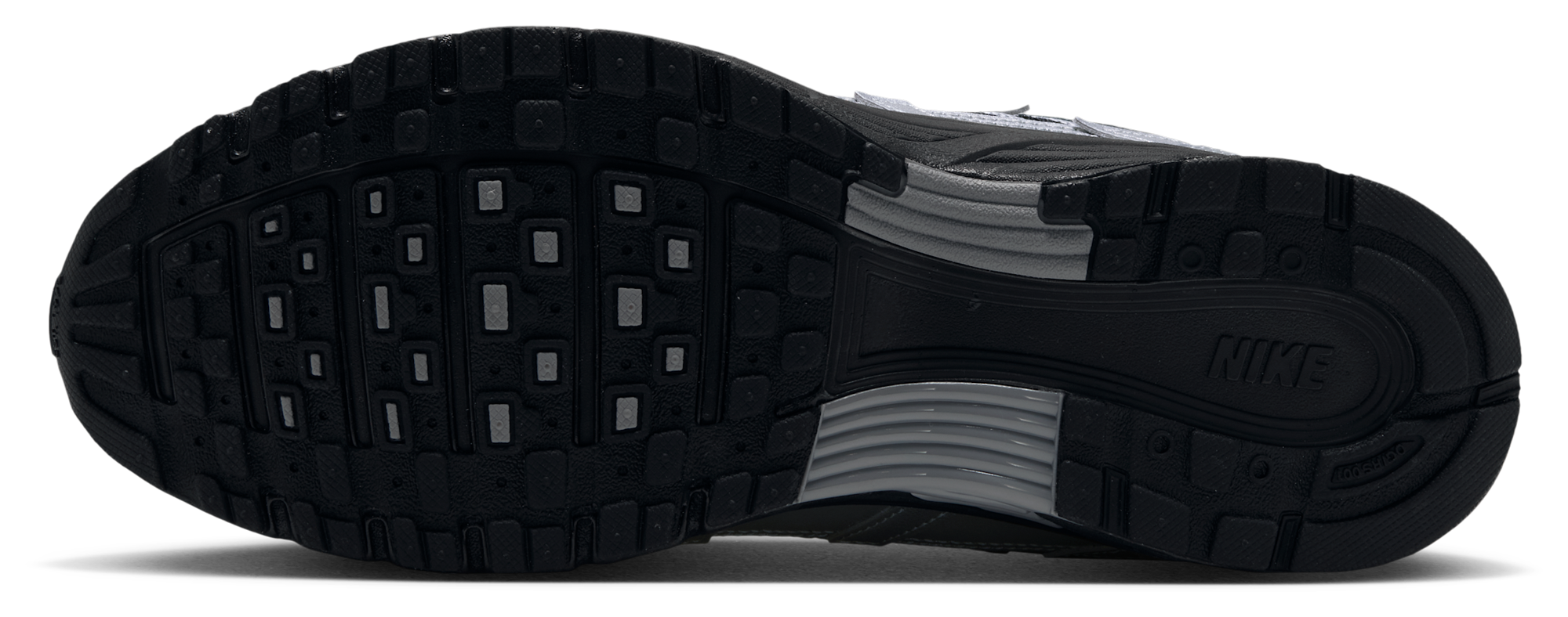 Nike P-6000 - Femme Chaussures – Black-Metallic Silver