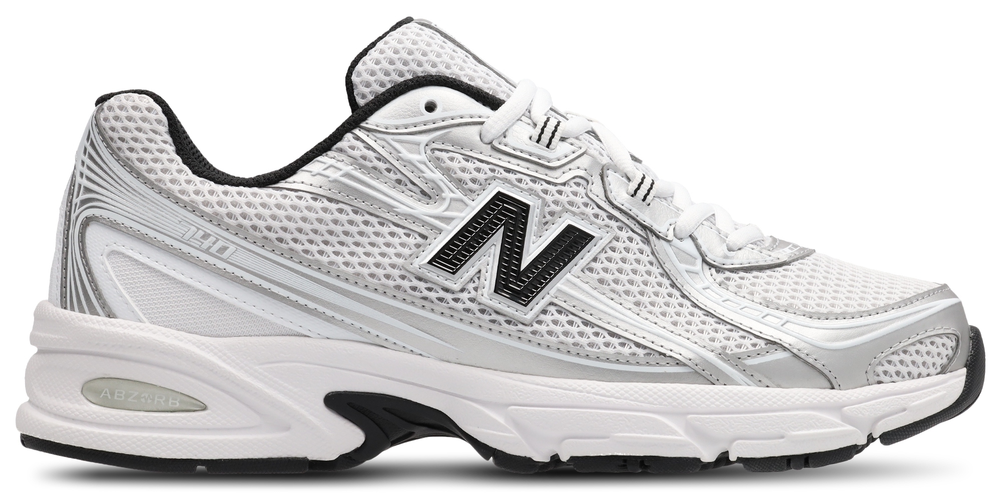 New Balance 740 - Homme Chaussures – White-White-Black