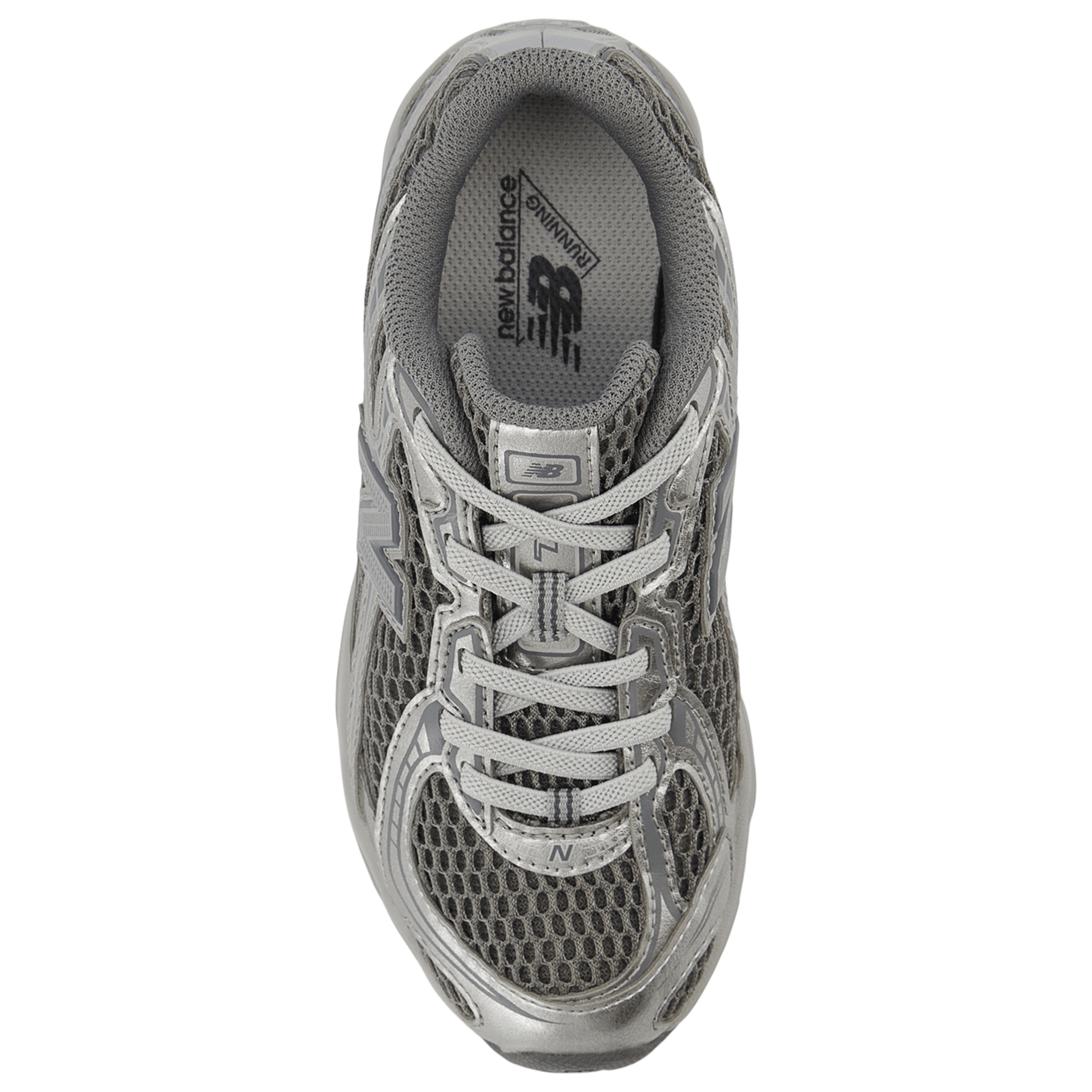 New Balance 740 Bungee Lace - Maternelle Chaussures – Harbor Grey-Silver Metallic