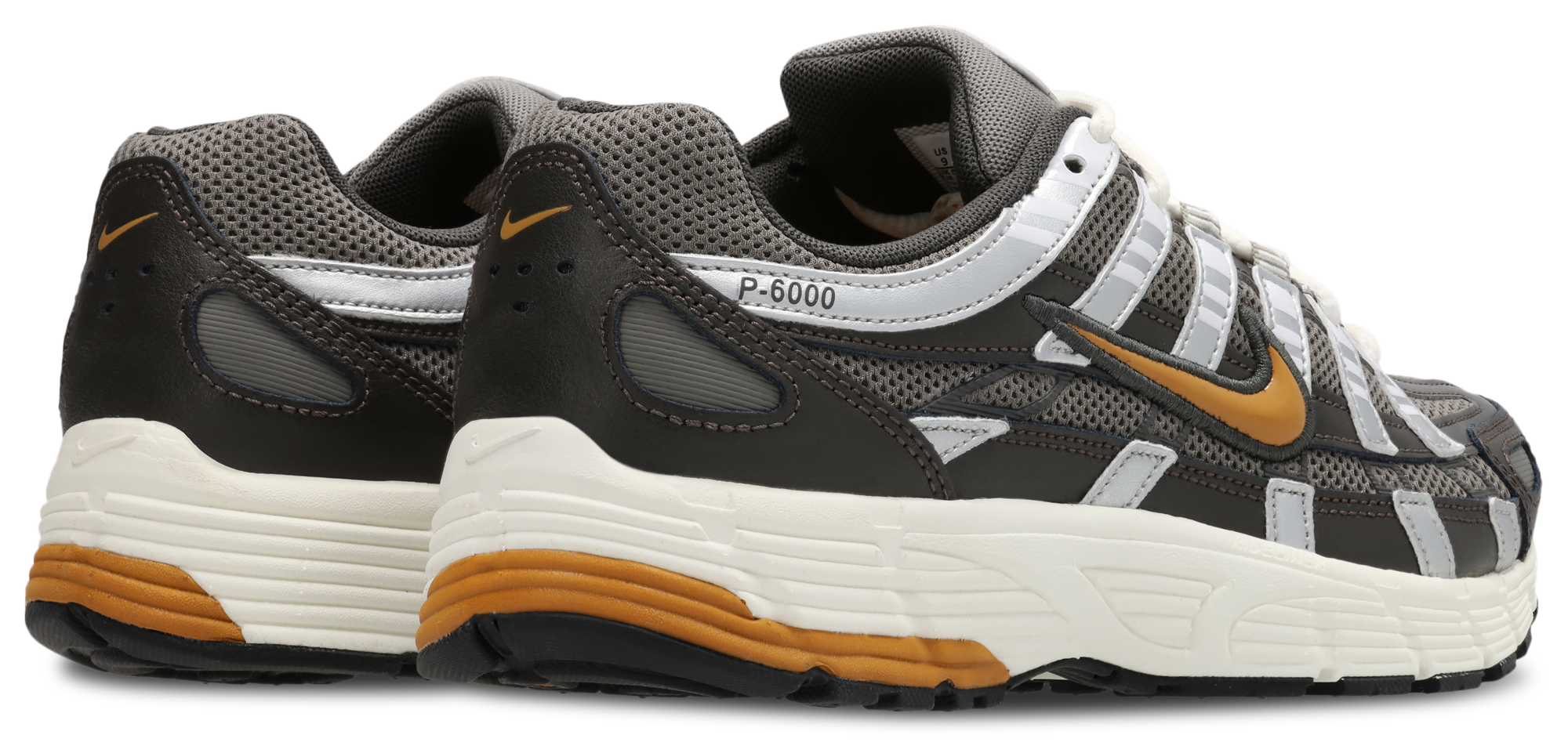 Nike P-6000 - Homme Chaussures – Med Ash-Desert Ochre-Flat Pewt
