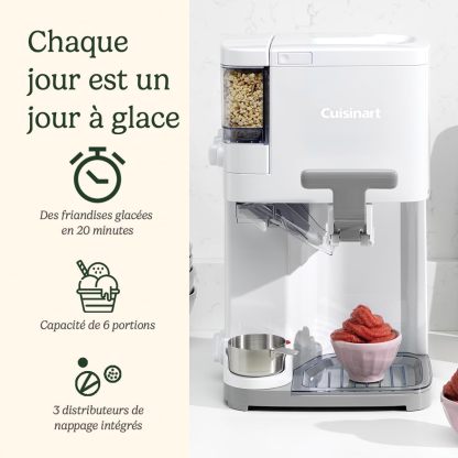 Cuisinart Machine à glace italienne 1.42l - ice48e
