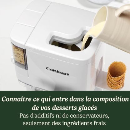 Cuisinart Machine à glace italienne 1.42l - ice48e