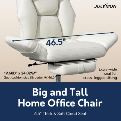 Cross Legged Office Chair with Pets Friendly Seat