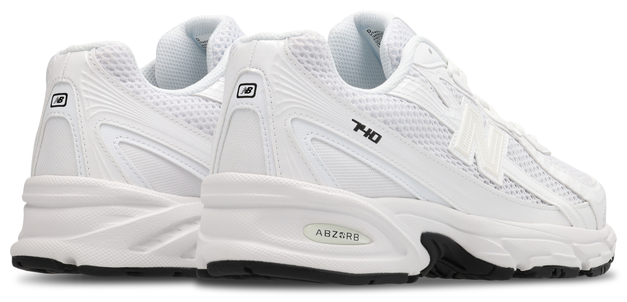 New Balance 740 - Homme Chaussures – Nb White-Black Ww2