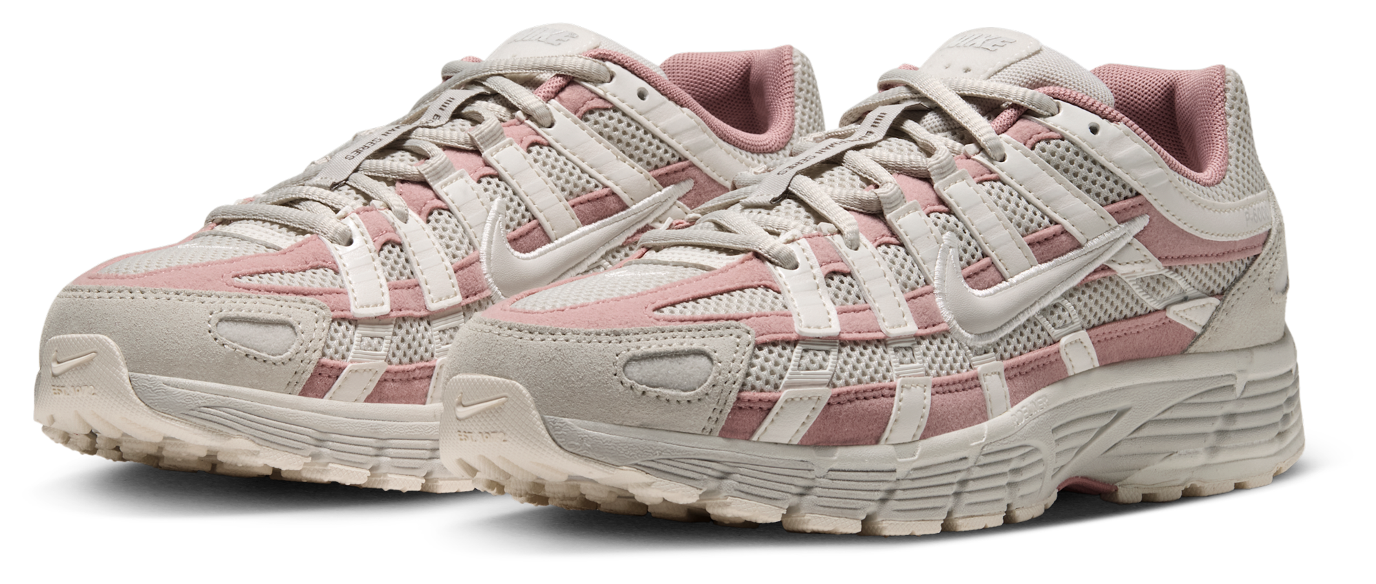 Nike P-6000 - Femme Chaussures – Light Bone-Rust Pink