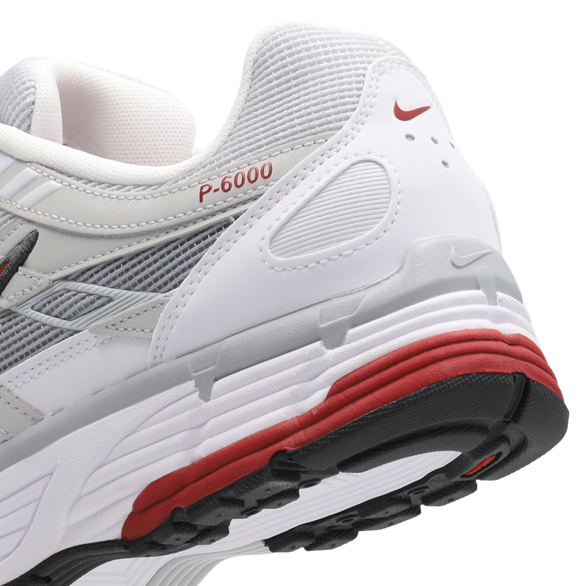Nike P-6000 - Homme Chaussures – White-Dune Red-Pure Platinum