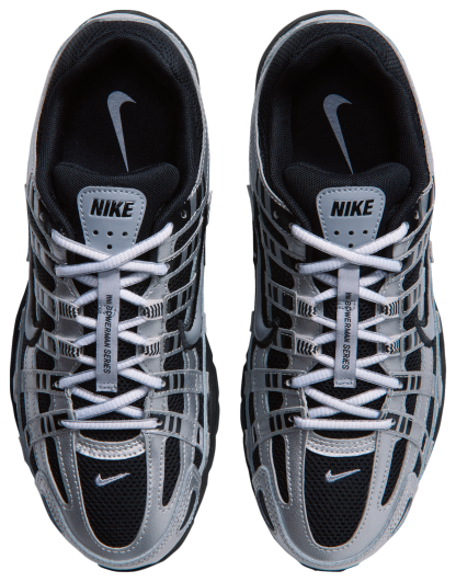 Nike P-6000 - Femme Chaussures – Black-Metallic Silver