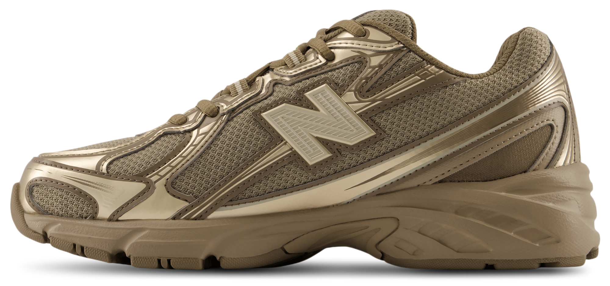 New Balance 740 - Femme Chaussures – Mushroom-Timberwolf