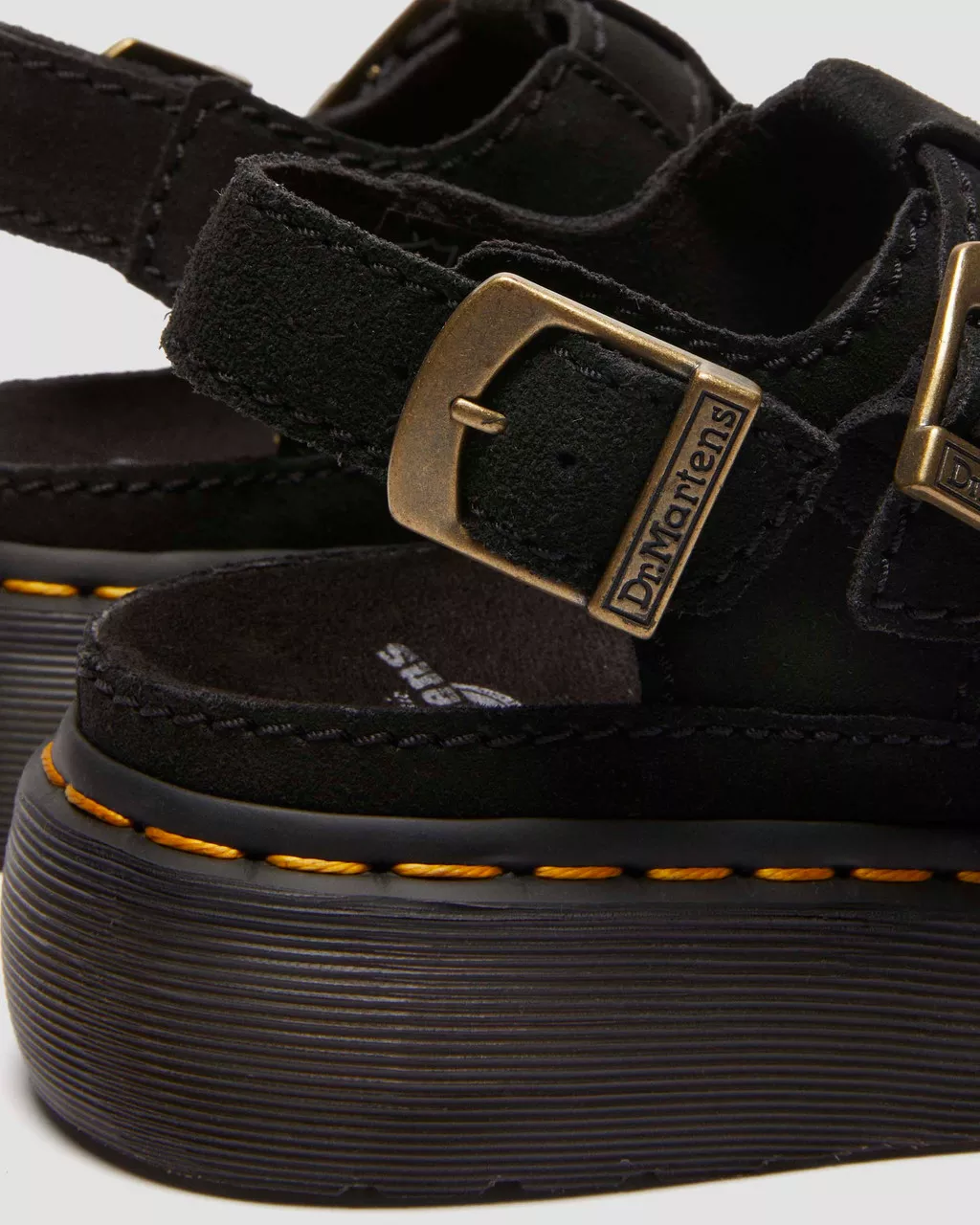 DR MthtartenS Sandales Dunnet Flower en cuir Buttersoft