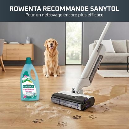 Aspirateur laveur sans fil Rothtwenta sans fil X-Clean 10 GZ7035WO Blanc