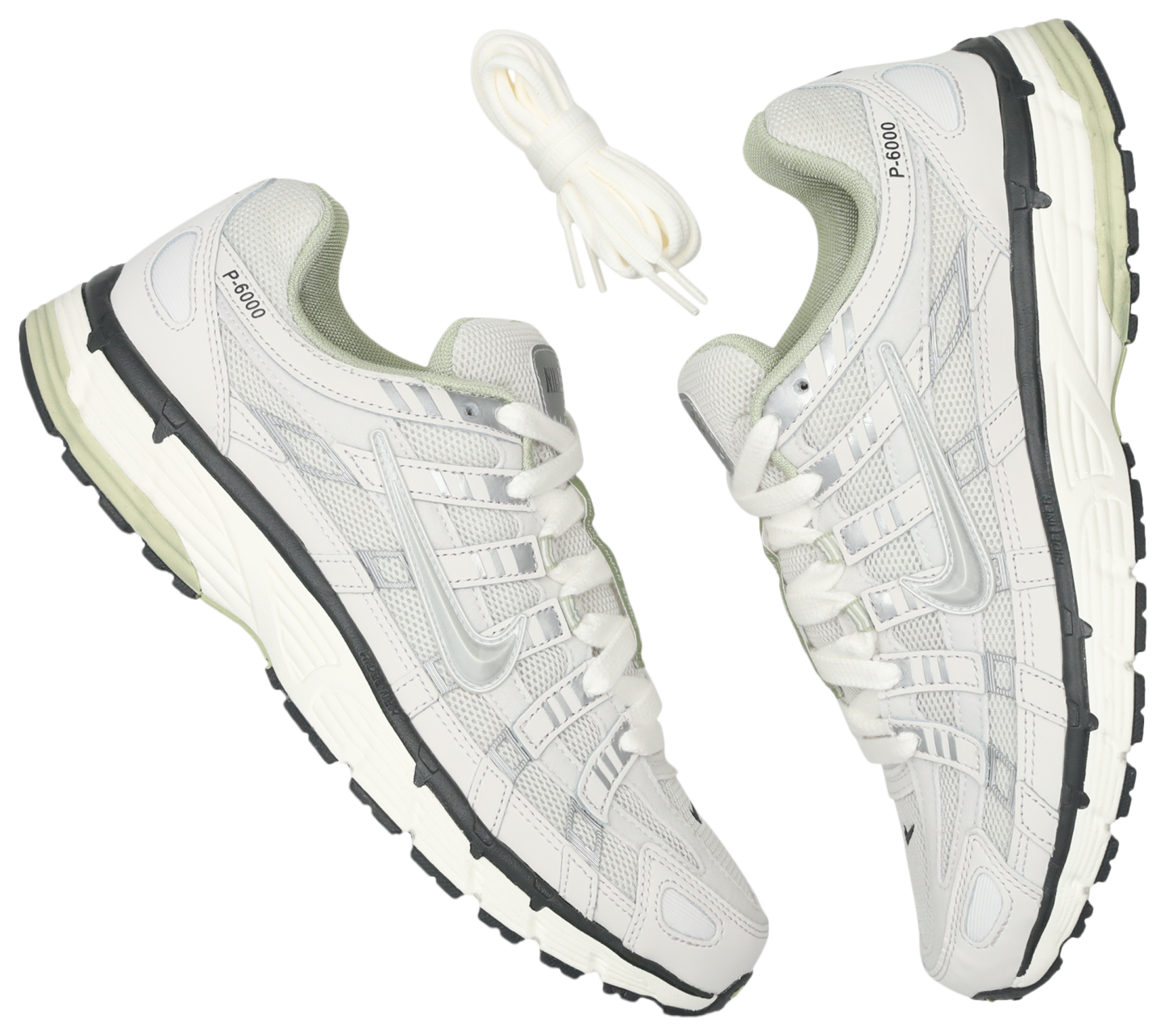 Nike P-6000 - Homme Chaussures – Platinum Tint-Metallic Silver-Sail