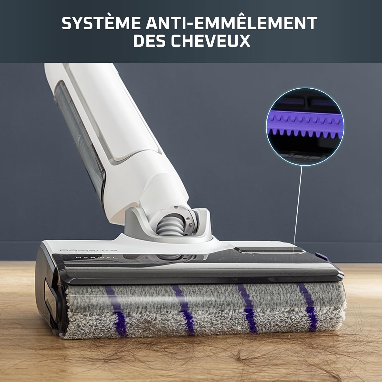 Aspirateur laveur sans fil Rothtwenta sans fil X-Clean 10 GZ7035WO Blanc