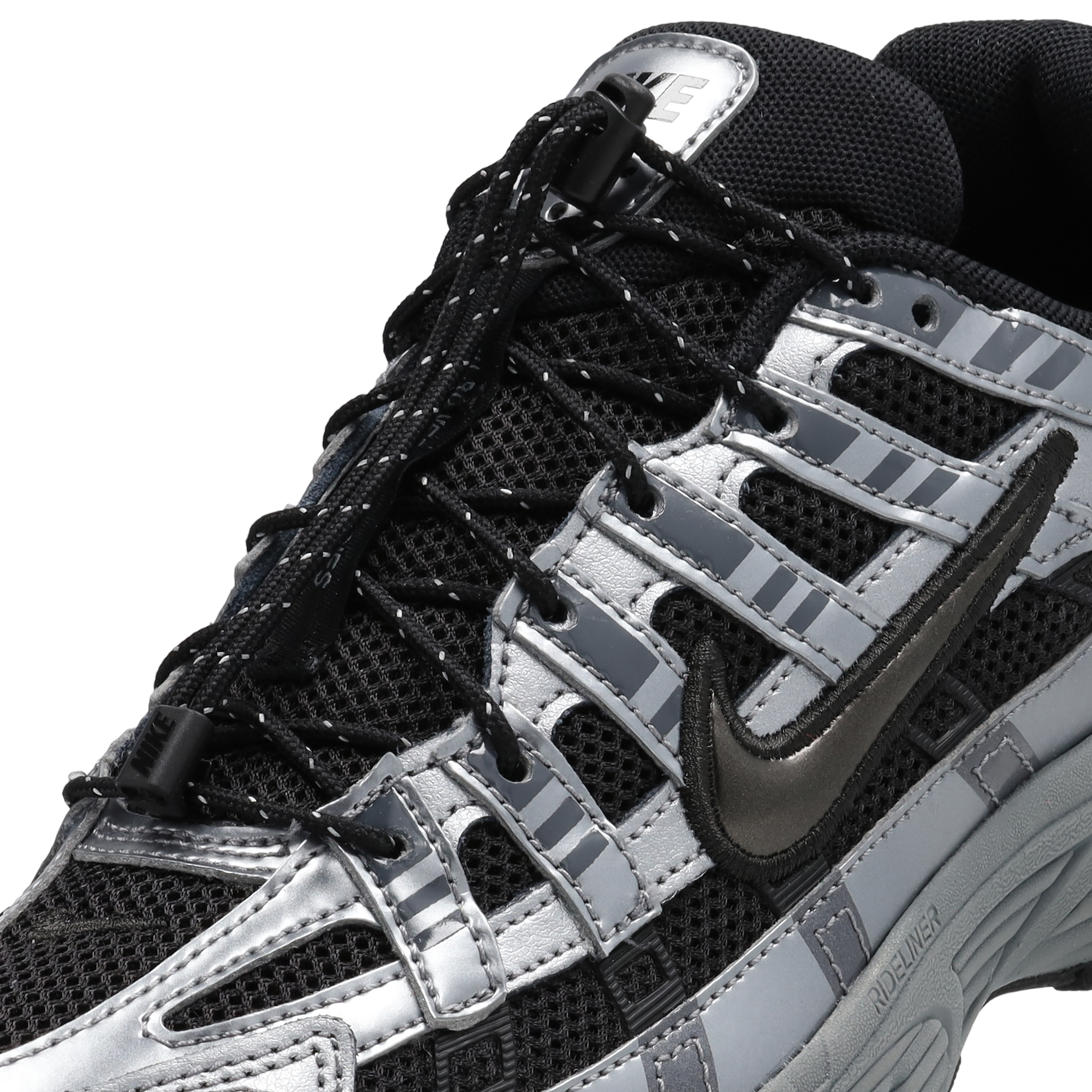 Nike P-6000 - Primaire-College Chaussures – Black-Smoke Grey-Mtlc Cool Gre