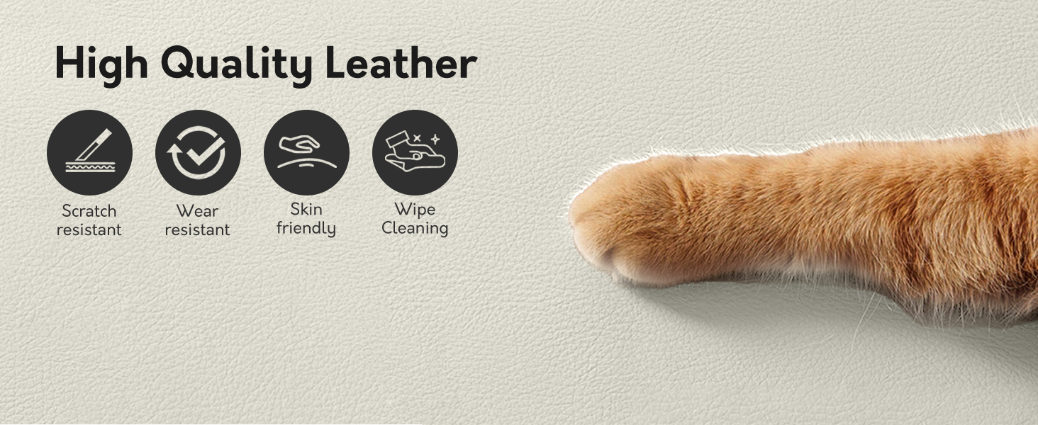 white leather office chair