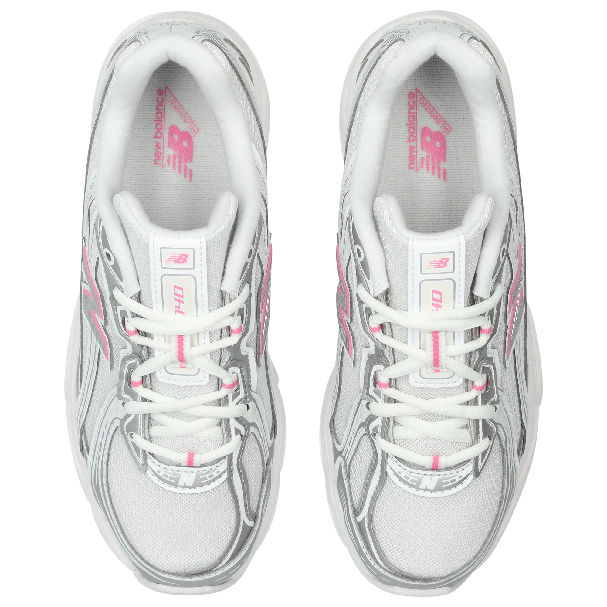 New Balance 740 - Primaire-College Chaussures – Silver Metallic-Signal Pink