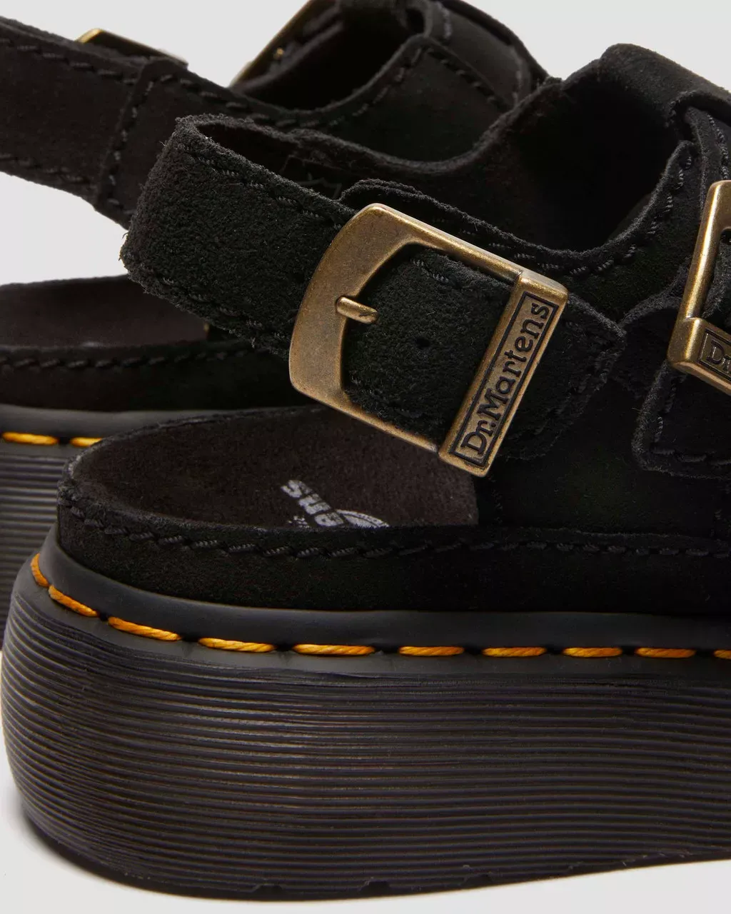 DR MthtartenS Sandales Dunnet Flower en cuir Buttersoft