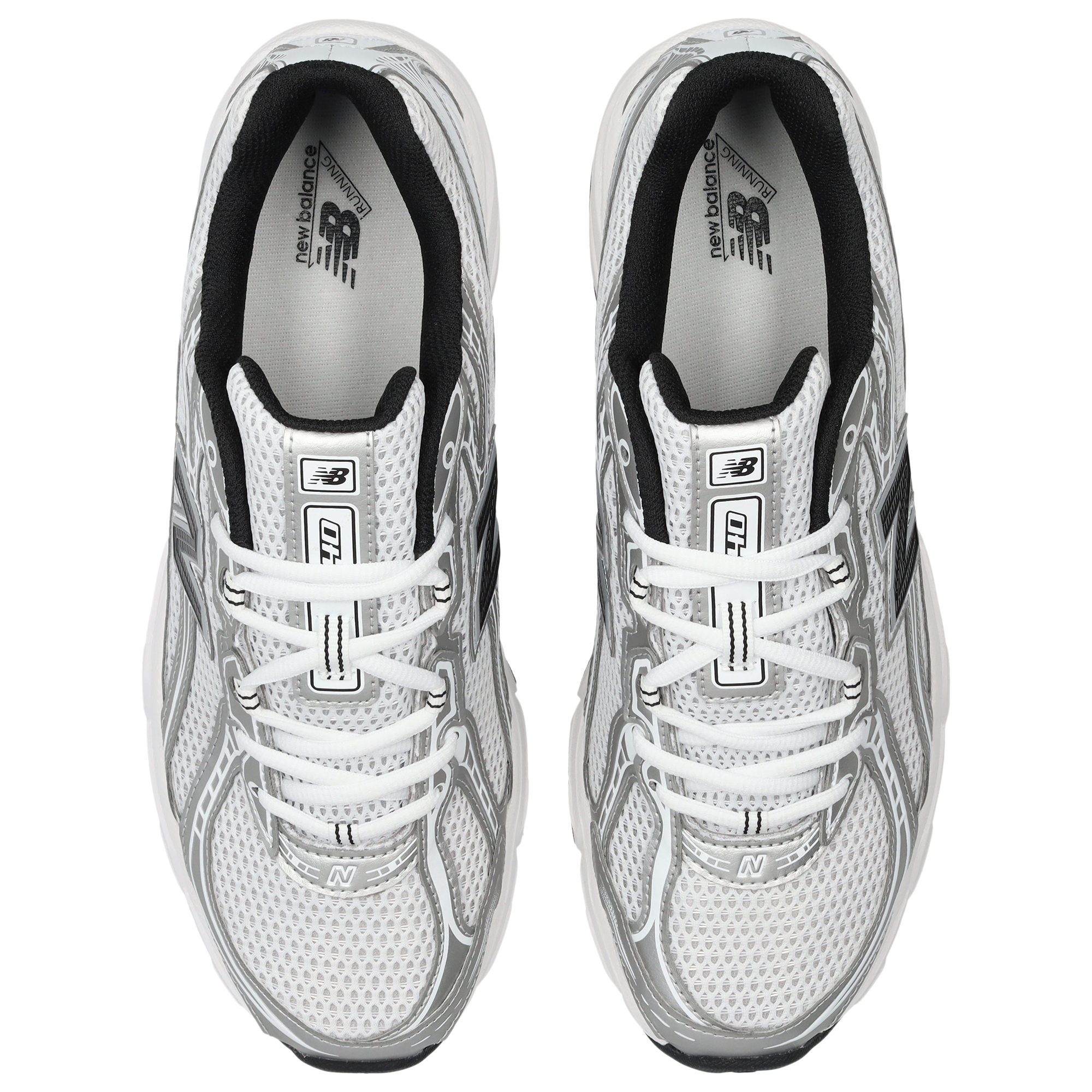 New Balance 740 - Homme Chaussures – White-White-Black