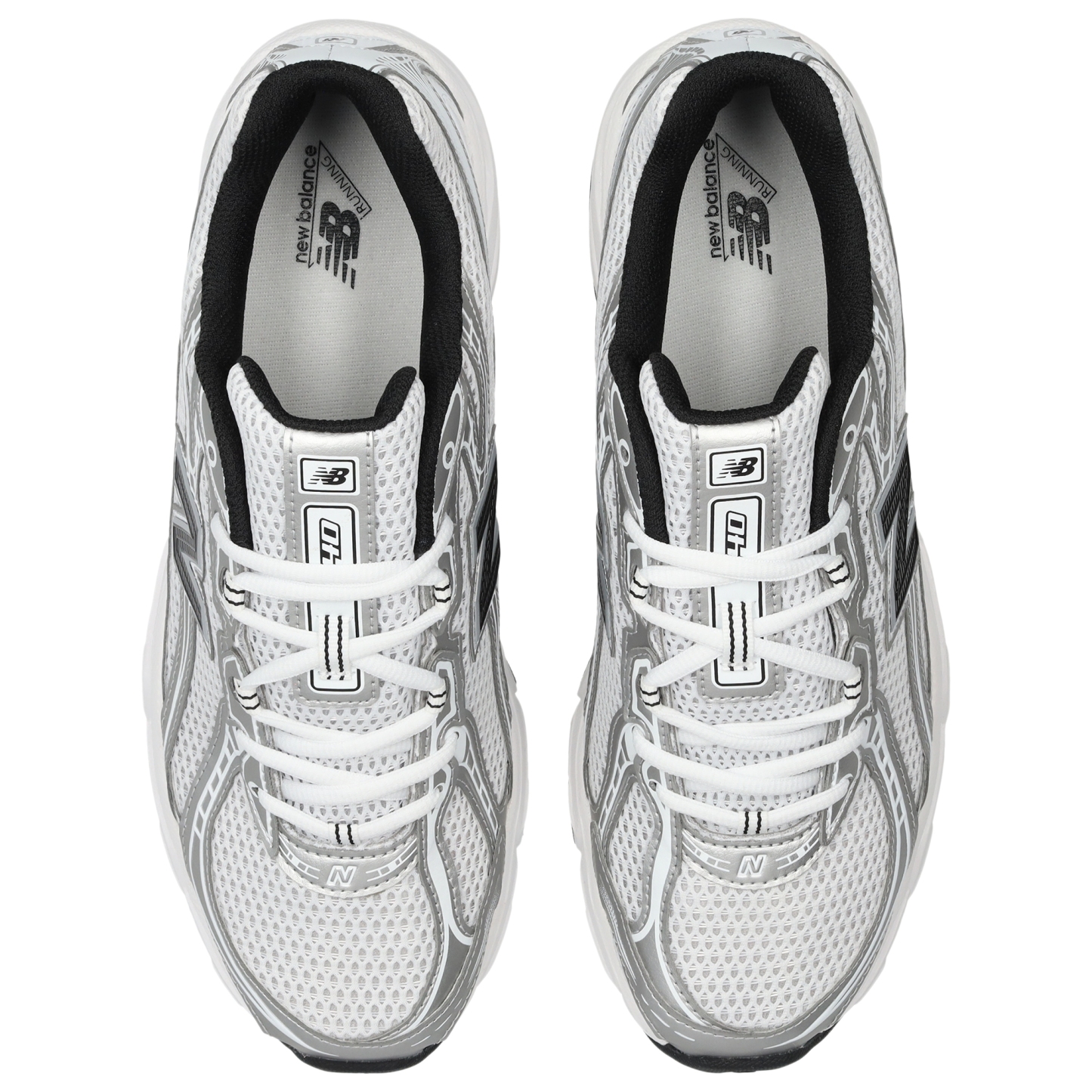 New Balance 740 - Homme Chaussures – White-White-Black