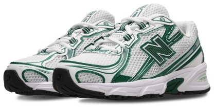New Balance 740 - Primaire-College Chaussures – White-Green