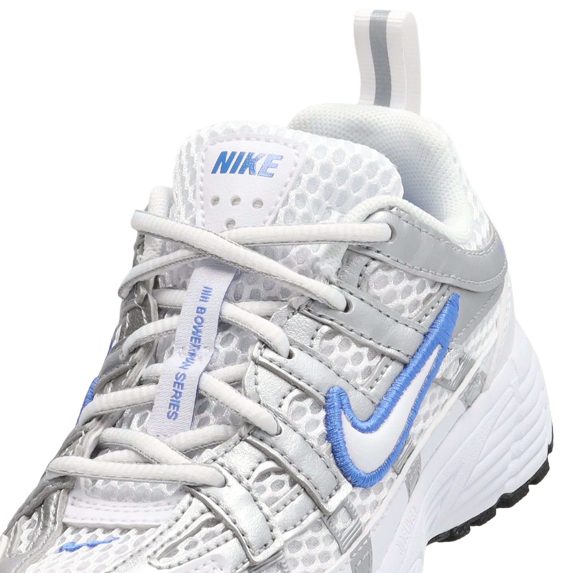 Nike P-6000 - Maternelle Chaussures – White-White-Blue Crystal