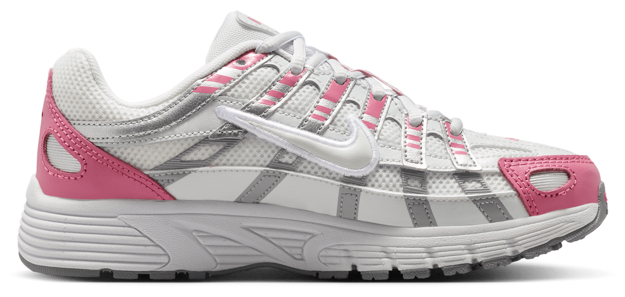 Nike P-6000 - Primaire-College Chaussures – Off White-Off White-Peony